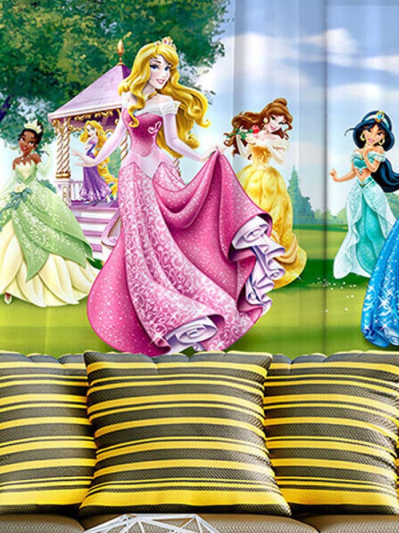 Voilage Rencontre Princesse Disney Multicolore - Kiabi