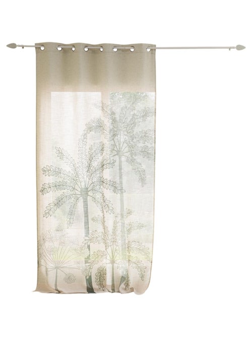 Voilage rideau 140 x 260 cm Palmea - Kiabi