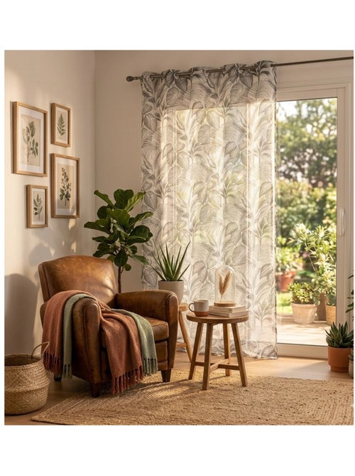 Voilage sable Collection Cabana - Kiabi Voilage sable Collection Cabana - Kiabi
