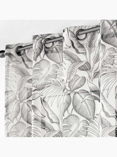 Voilage sable Collection Cabana - Kiabi Voilage sable Collection Cabana - Kiabi