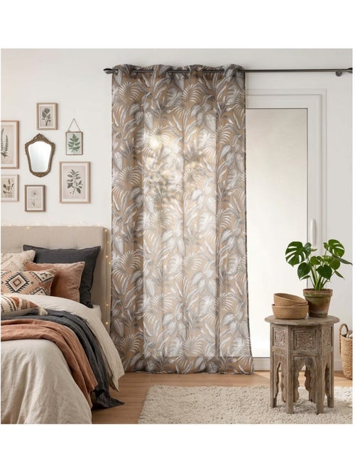 Voilage sable collection cabana - Kiabi