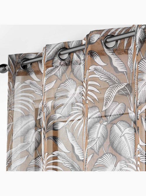 Voilage sable collection cabana - Kiabi