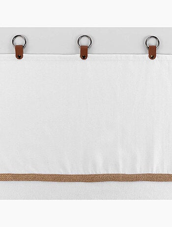 Voilage sablé esprit loft