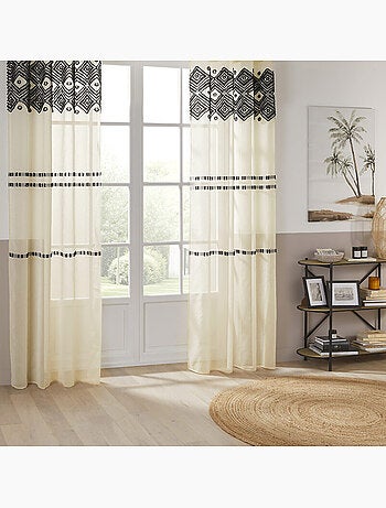 Voilage "sama" beige 140x240cm