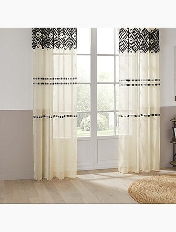 Voilage "sama" beige 140x240cm
