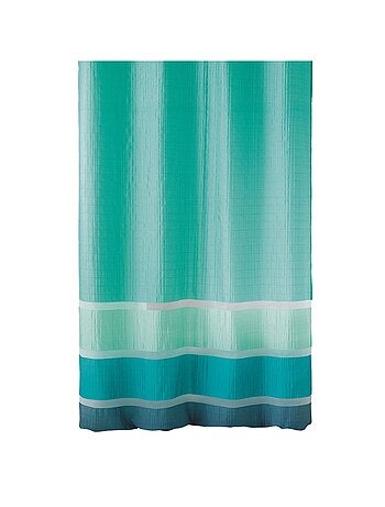 Voilage satiné rayures horizontales