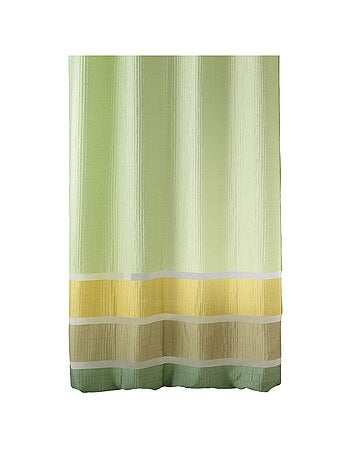 Voilage satiné rayures horizontales