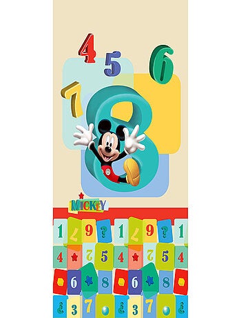 Voilage taille L Mickey Mouse les chiffres de Disney 140CM X 245CM