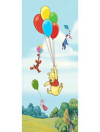 Voilage taille L Winnie l'ourson s'envole en ballons de Disney 140CM X 245CM