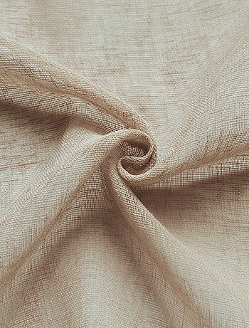 Voilage tamisant - Effet matière à œillets