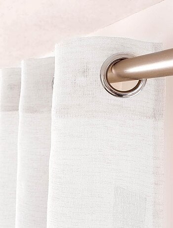 Voilage tamisant à l'aspect lin