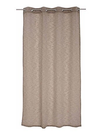 Voilage tamisant à l'aspect lin