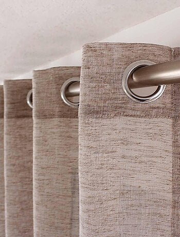 Voilage tamisant à l'aspect lin