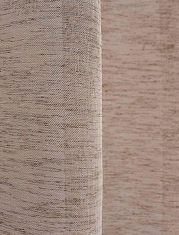Voilage tamisant à l'aspect lin