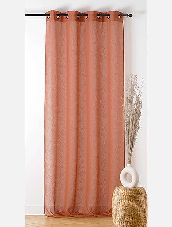 Voilage tamisant à relief