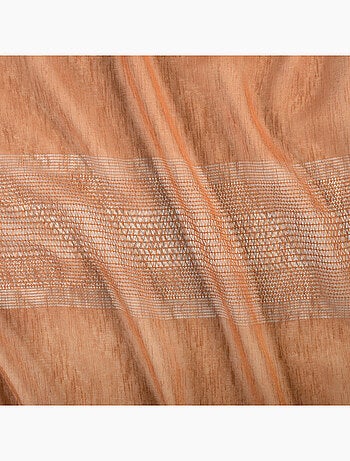 Voilage tamisant ajouré à esprit macramé