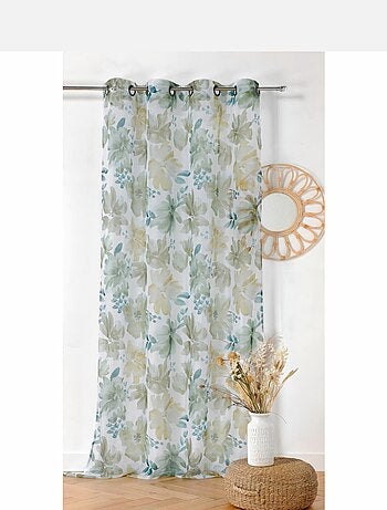 Voilage tamisant "aquarelle