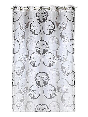 Voilage tamisant au style artistique