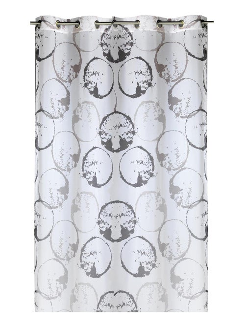 Voilage tamisant au style artistique - Kiabi