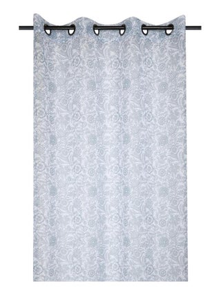 Voilage tamisant au style fleuri