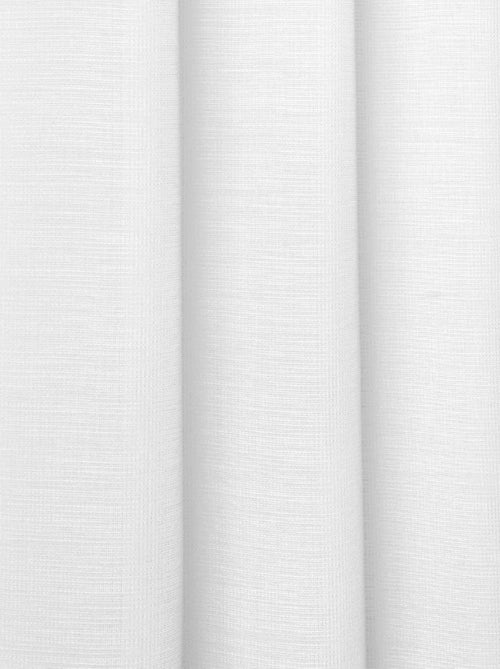 Voilage tamisant aux fils satinés - Kiabi