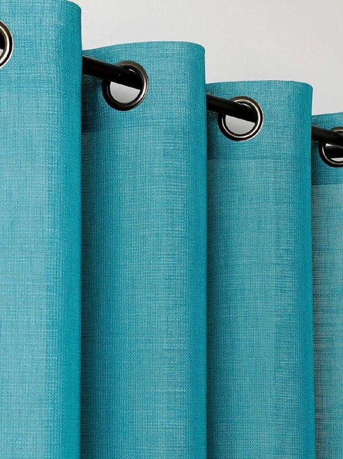 Voilage tamisant aux fils satinés - Kiabi