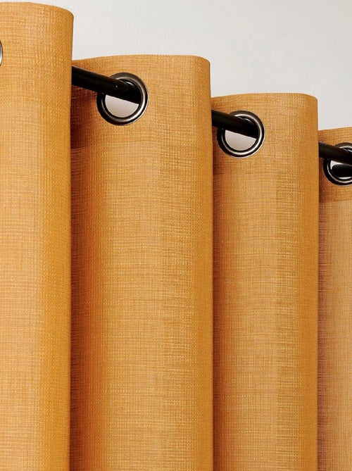 Voilage tamisant aux fils satinés - Kiabi