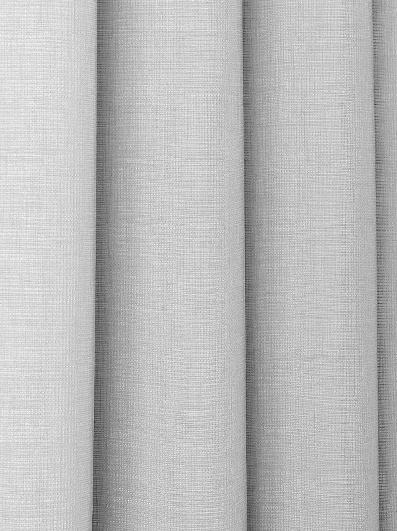 Voilage tamisant aux fils satinés Gris clair - Kiabi