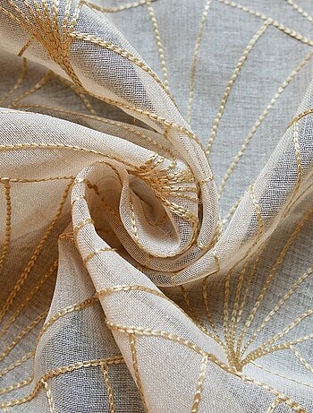 Voilage tamisant brodé Mia