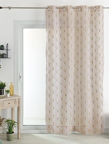 Voilage tamisant brodé Mia