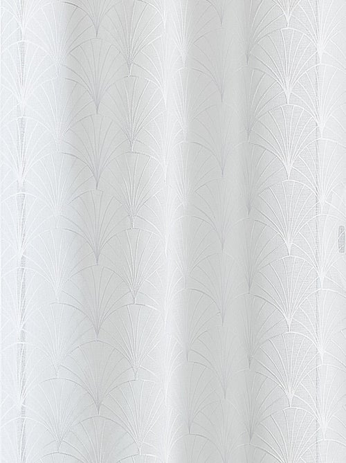 Voilage tamisant brodé Mia - Kiabi