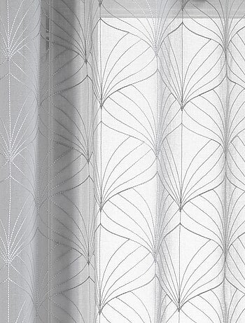 Voilage tamisant brodé Mia