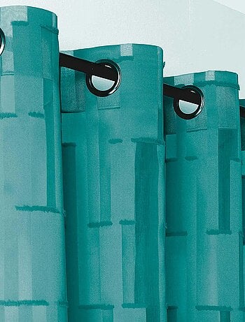 Voilage tamisant transparent et graphique