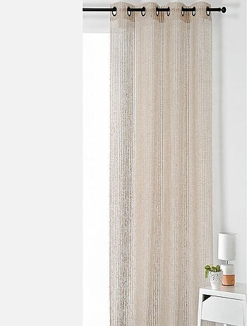 Voilage tendance grosses mailles