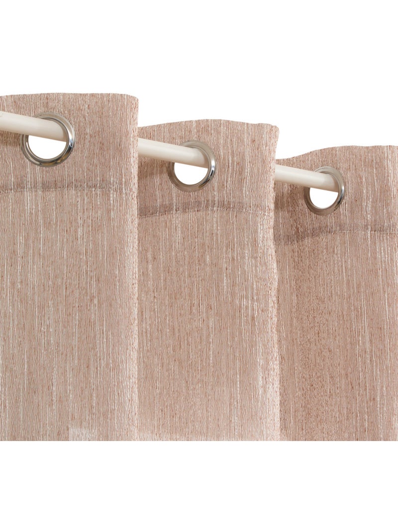 Voilage TEOR Terracotta - Kiabi