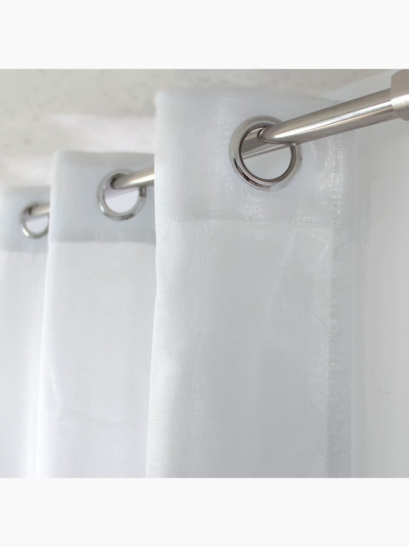 Voilage thermique isolant CLEA Blanc - Kiabi