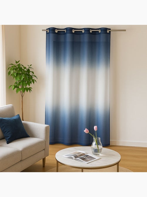 Voilage tie and dye coloré - Kiabi