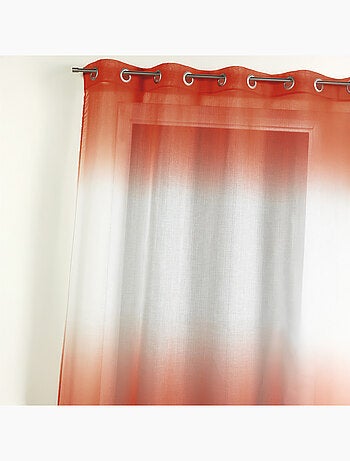 Voilage tie and dye coloré