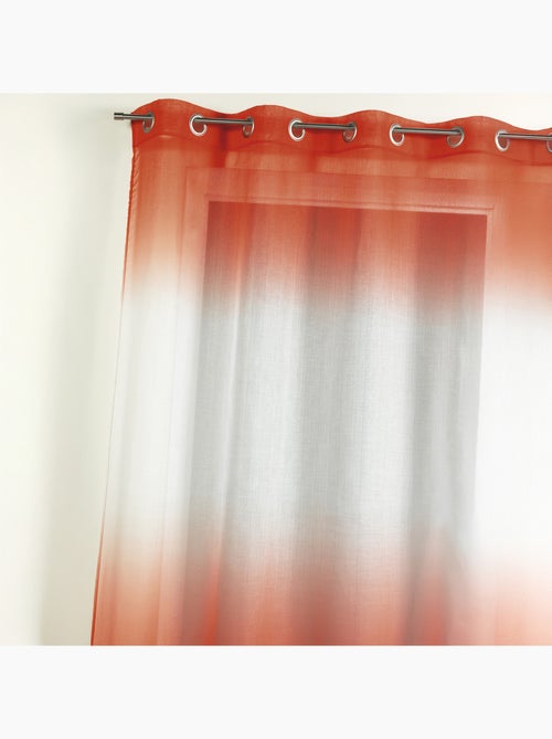 Voilage tie and dye coloré - Kiabi