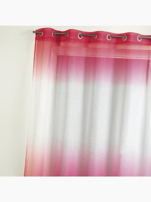 Voilage tie and dye coloré - Kiabi