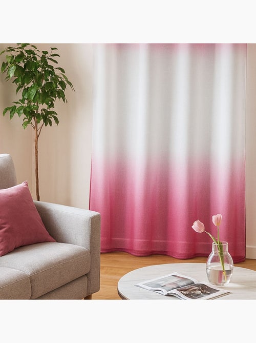 Voilage tie and dye coloré - Kiabi