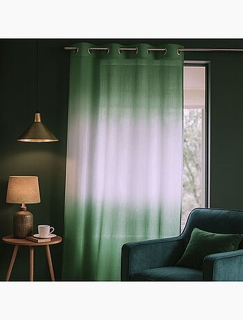 Voilage tie and dye coloré