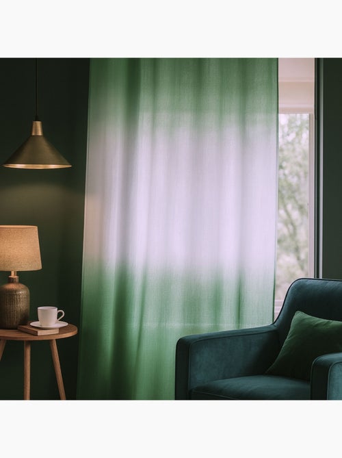 Voilage tie and dye coloré - Kiabi