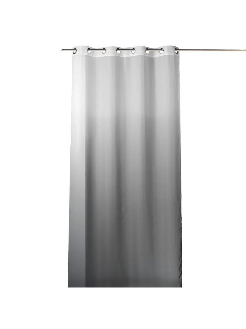 Voilage Tie and Dye gris Gris clair - Kiabi
