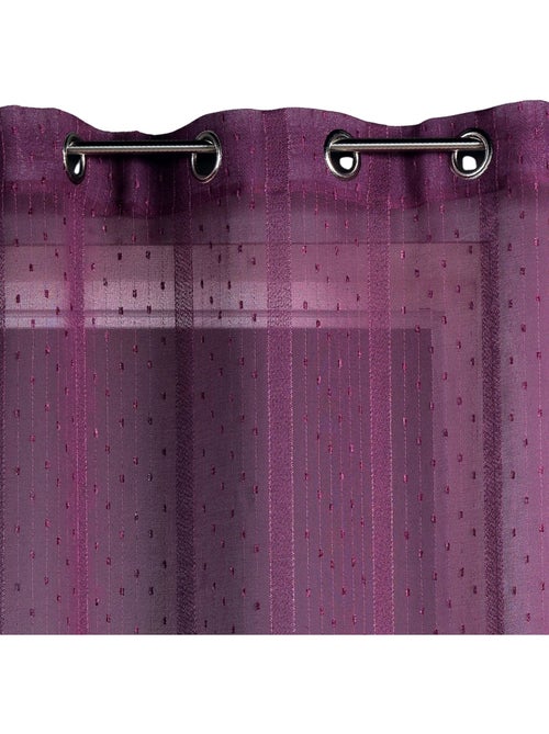 Voilage tissé et fileté - Kiabi Voilage tissé et fileté - Kiabi