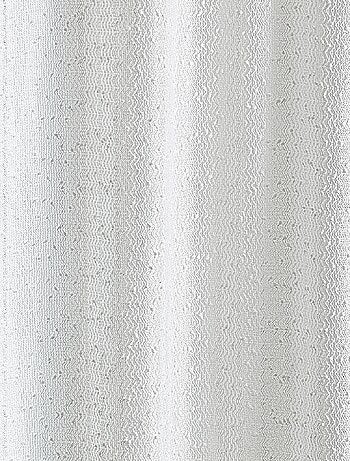 Voilage uni - - Effet bouclettes