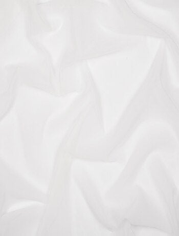 Voilage uni à l'aspect lin