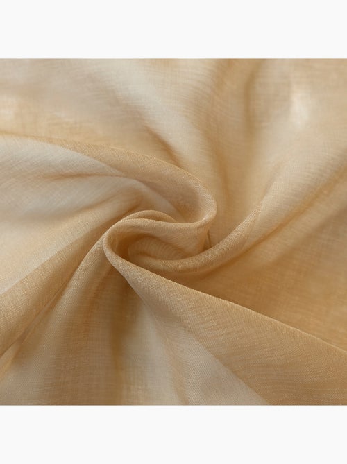 Voilage uni à oeillets grande largeur - Kiabi