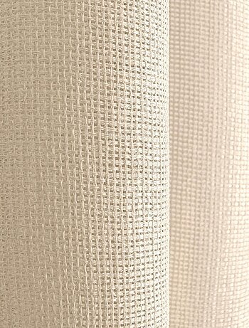 Voilage uni ajouré à œillets