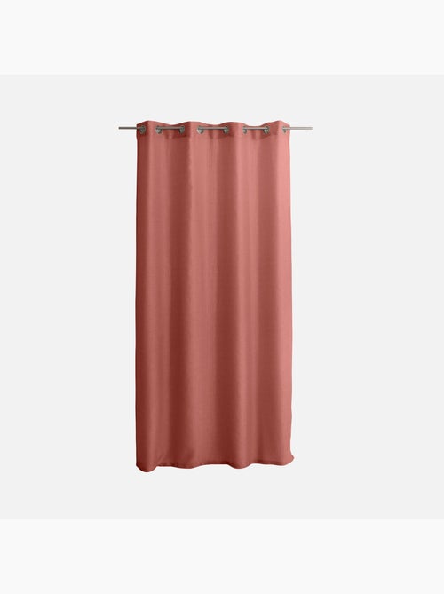 Voilage uni ajouré à œillets - Kiabi